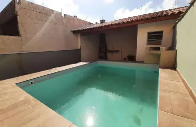 ✅ casa nova à venda em itanhaém, bairro tupy — 2 dormitórios, piscina, churrasqueira e perto da praia!