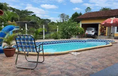 Chácara / sítio com 6 quartos à venda no jardim coronel, itanhaém , 444 m2 por r$ 1.150.000