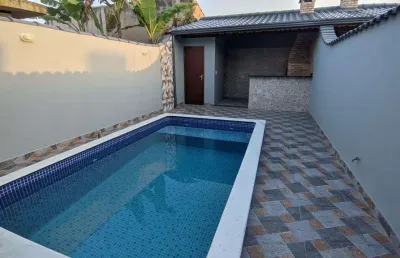 Casa com 3 dorms, balneário flórida mirim, mongaguá - r$ 500 mil, cod: 70509646