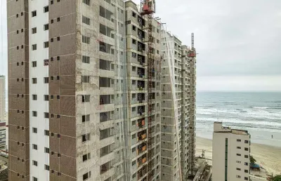 Apartamento à venda em mongaguá, centro, com 2 quartos, com 76.28 m²