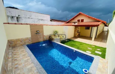 Casa com 3 quartos à venda no balneário campos eliseos, itanhaém , 82 m2 por r$ 479.900