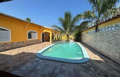 Casa à venda em mongaguá, agenor de campos - oportunidade imperdível com 02 dormitórios e piscina!