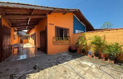 Casa à venda em mongaguá, flórida mirim, com 2 quartos, com 67.7 m²
