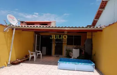 Edícula à venda em mongaguá, balneário itaguai, com 2 quartos, com 60 m²