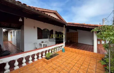Casa à venda em mongaguá, vera cruz, com 3 suítes, com 184.01 m²