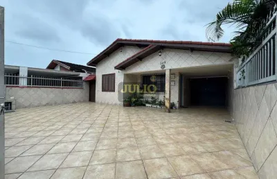 Casa à venda em praia grande, solemar, com 4 quartos, com 122.38 m²