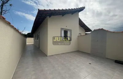 Casa à venda em itanhaém, balneário gaivotas, com 2 quartos, com 60 m²