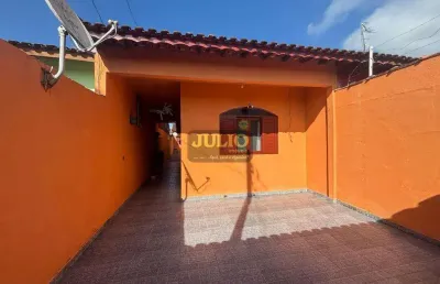 Casa à venda em mongaguá com edícula – entrada de r$ 43 mil e parcelas a partir de r$ 1.100
