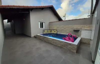 Venha morar em uma casa nova, com excelente localização e lazer completo para toda a família em mongaguá