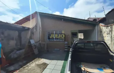 Casa à venda em mongaguá, flórida mirim, com 2 quartos, com 110 m²