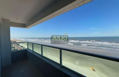 Apartamento à venda em mongaguá, centro, com 3 quartos, com 92.93 m², residencial leblon
