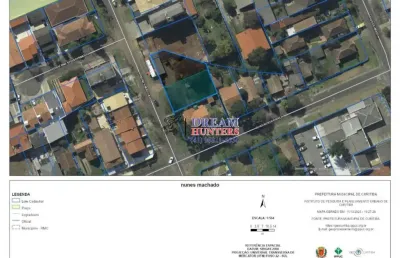 Terreno à venda na rua nunes machado, 2459, centro, curitiba por r$ 1.589.000