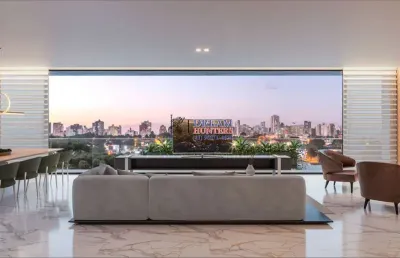 Apartamento com 3 quartos à venda na rua hermes fontes, 431, batel, curitiba, 219 m2 por r$ 4.900.000