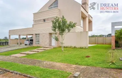 Casa em condomínio fechado com 3 quartos à venda na avenida francisco gulin, 1763, santa felicidade, curitiba, 382 m2 por r$ 2.450.000