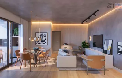 Apartamento com 3 quartos à venda na rua da bandeira, 543, cabral, curitiba, 92 m2 por r$ 1.239.000