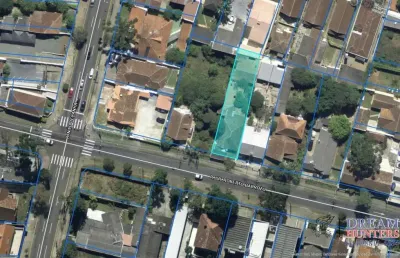 Terreno à venda na rua doutor roberto barrozo, 484, centro cívico, curitiba por r$ 979.000