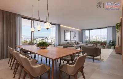 Apartamento com 3 quartos à venda na rua doutor manoel pedro, 850, cabral, curitiba, 225 m2 por r$ 3.720.000