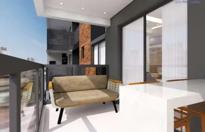 Apartamento com 3 quartos à venda na eduardo genorasso, 513, bacacheri, curitiba, 94 m2 por r$ 1.065.000