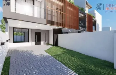 Casa com 3 quartos à venda na rua cláudio manoel da costa, 803, bom retiro, curitiba, 159 m2 por r$ 1.229.900