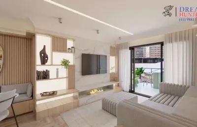 Apartamento com 2 quartos à venda na rua guaratuba, 132, ahú, curitiba, 90 m2 por r$ 1.149.000