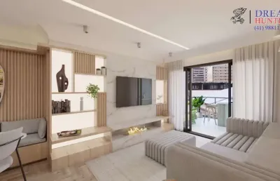 Apartamento com 2 quartos à venda na rua guaratuba, 132, ahú, curitiba, 90 m2 por r$ 1.199.000