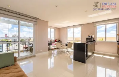 Cobertura com 3 quartos à venda na rua costa rica, 858, bacacheri, curitiba, 179 m2 por r$ 1.490.000