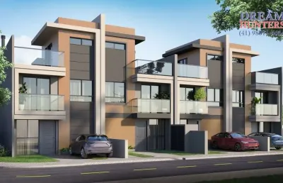 Casa em condomínio fechado com 3 quartos à venda na estrada guilherme weigert, 424, santa cândida, curitiba, 112 m2 por r$ 996.000