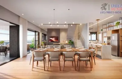 Cobertura com 3 quartos à venda na rua jerônimo durski, 1624, bigorrilho, curitiba, 163 m2 por r$ 2.294.900
