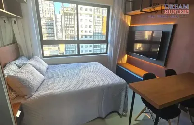 Apartamento com 1 quarto à venda na avenida visconde de guarapuava, 3070, centro, curitiba, 31 m2 por r$ 406.000