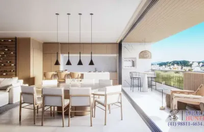 Apartamento com 3 quartos à venda na rua eça de queiroz, 1178, ahú, curitiba, 130 m2 por r$ 1.697.000