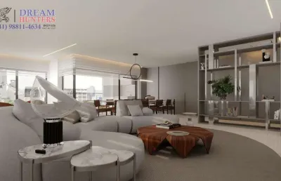 Apartamento com 3 quartos à venda na rua carneiro lobo, 61, água verde, curitiba, 202 m2 por r$ 3.488.000