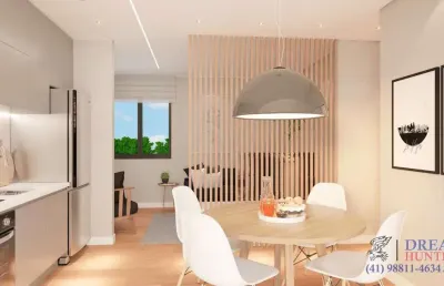 Apartamento com 2 quartos à venda na rua brigadeiro arthur carlos peralta, 258, boa vista, curitiba, 61 m2 por r$ 559.900