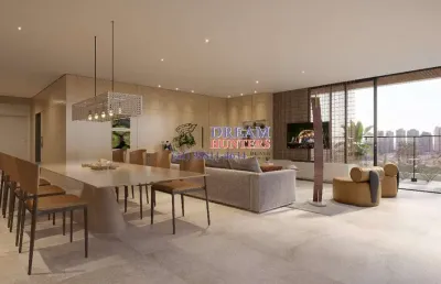 Cobertura com 4 quartos à venda na rua fernando simas, 869, mercês, curitiba, 340 m2 por r$ 5.674.000