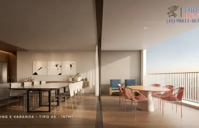 Apartamento com 3 quartos à venda na rua professor assis gonçalves, 778, água verde, curitiba, 140 m2 por r$ 2.668.490
