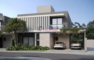 Casa em condomínio fechado com 3 quartos à venda na rua antônio escorsin, 550, santa felicidade, curitiba, 251 m2 por r$ 2.696.270
