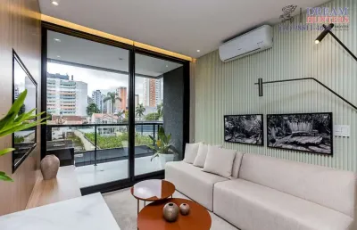 Apartamento com 2 quartos à venda na rua alferes ângelo sampaio, 2171, bigorrilho, curitiba, 77 m2 por r$ 949.000