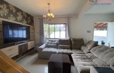 Casa em condomínio fechado com 3 quartos à venda na rua josé izidoro biazetto, 615, mossunguê, curitiba, 101 m2 por r$ 680.000