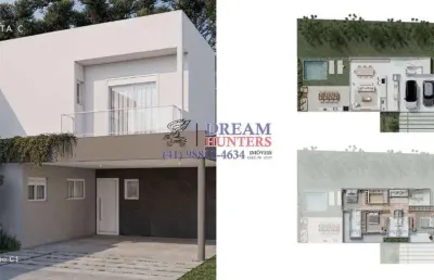 Casa em condomínio fechado com 3 quartos à venda na rua jeremias maciel perretto, 500, ecoville, curitiba, 209 m2 por r$ 2.659.000