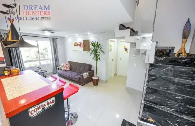 Cobertura com 2 quartos à venda na avenida manoel ribas, 4716, santa felicidade, curitiba, 116 m2 por r$ 1.290.000