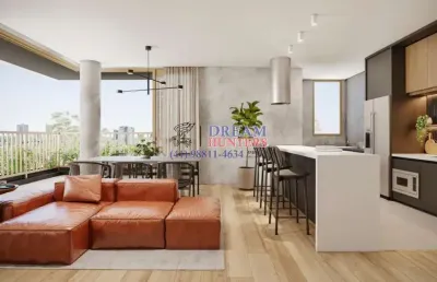 Apartamento com 3 quartos à venda na rua josé de alencar, 1983, juvevê, curitiba, 74 m2 por r$ 1.048.900