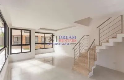 Casa em condomínio fechado com 3 quartos à venda na rua antônio muzzillo, 111, tingui, curitiba, 268 m2 por r$ 1.450.000