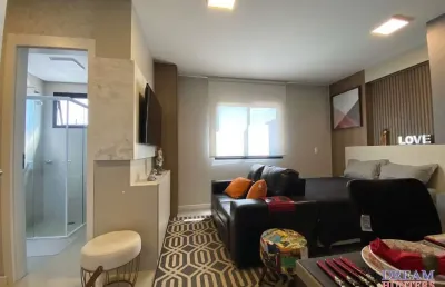 Apartamento com 1 quarto à venda na rua lourenço pinto, 267, centro, curitiba, 24 m2 por r$ 339.000