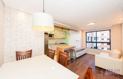 Apartamento com 2 quartos à venda na rua tobias de macedo júnior, 1138, santo inácio, curitiba, 56 m2 por r$ 618.900