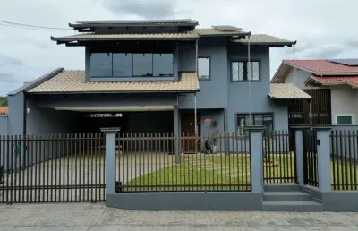 Casa com 4 dormitórios à venda, 248 m² por r$ 1.450.000 - santo antônio - joinville/sc
