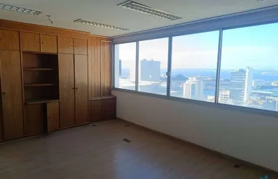 Espaço corporativo com 260m 5 vagas e vista pra baia centro do rio