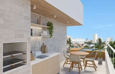 Cobertura linear no np 38 joama – 2 quartos, 112m², lazer completo em santa rosa