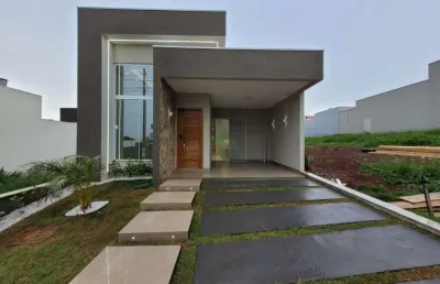 Casa em condomínio fechado com 3 quartos à venda na rua senhorinha ferreira de souza, heimtal, londrina por r$ 585.000