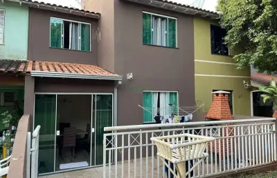 Casa em condomínio fechado com 3 quartos à venda na rua paulo roberto moita da silva, conjunto residencial ilha bela, londrina por r$ 245.000