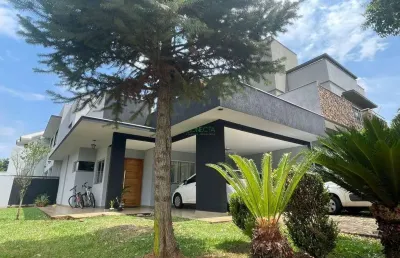 Casa em condomínio fechado com 3 quartos à venda na avenida robert koch, residencial havana, londrina por r$ 1.290.000