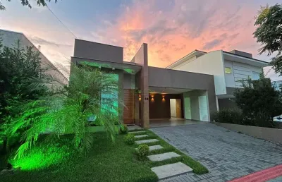 Casa em condomínio fechado com 3 quartos à venda na rua oceano pacífico, loteamento morada das flores, cambé por r$ 980.000
